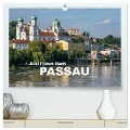 Drei Flüsse Stadt Passau (hochwertiger Premium Wandkalender 2024 DIN A2 quer), Kunstdruck in Hochglanz - Peter Schickert