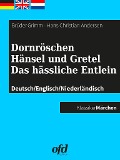 Cover-Bild zum Titel 'Dornröschen - Hänsel und Gretel - Das hässliche Entlein' von 'Brüder Grimm, Hans Christian Andersen'
