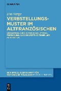 Cover-Bild zum Titel 'Verbstellungsmuster im Altfranzösischen' von 'Eva Varga'
