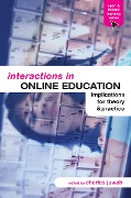 Cover-Bild zum Titel 'Interactions in Online Education' von ''