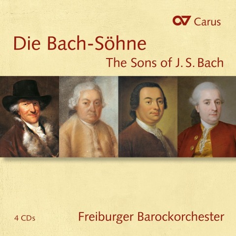Die Bach-Söhne-Sinfonien & Konzerte - Goltz/Freiburger Barockorchester