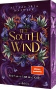 Cover-Bild zum Titel 'The South Wind - Reich aus Blut und Gold (The Four Winds 3)' von 'Alexandria Warwick'