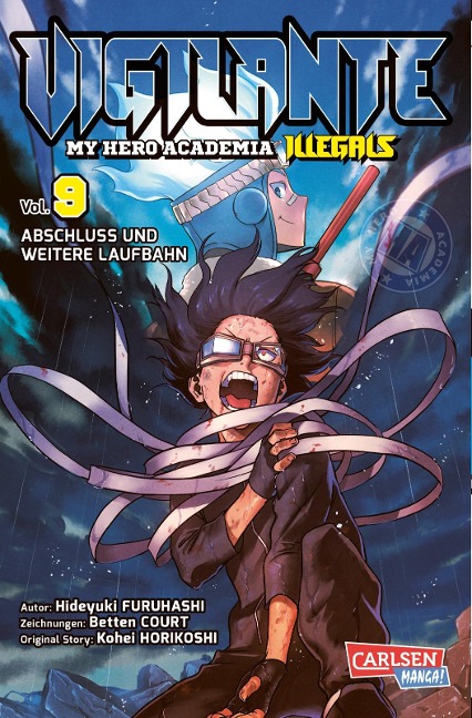 Vigilante - My Hero Academia Illegals 9 - Kohei Horikoshi, Hideyuki Furuhashi, Betten Court