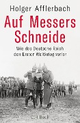 Cover-Bild zum Titel 'Auf Messers Schneide' von 'Holger Afflerbach'