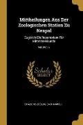 Mittheilungen Aus Der Zoologischen Station Zu Neapal: Zugleich Ein Repertorium Für Mittelmeerkunde; Volume 17 - Stazione Zoologica Di Napoli