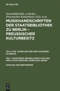 Cover-Bild zum Titel 'Katalog und Einführung' von ''