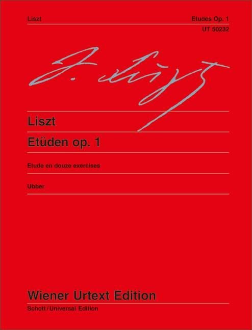 12 Etüden - Franz Liszt