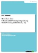 Cover-Bild zum Titel 'Herstellen einer Schutzkontakt-Verlängerungsleitung (Unterweisung Elektroniker / -in)' von 'Dirk Jüngling'