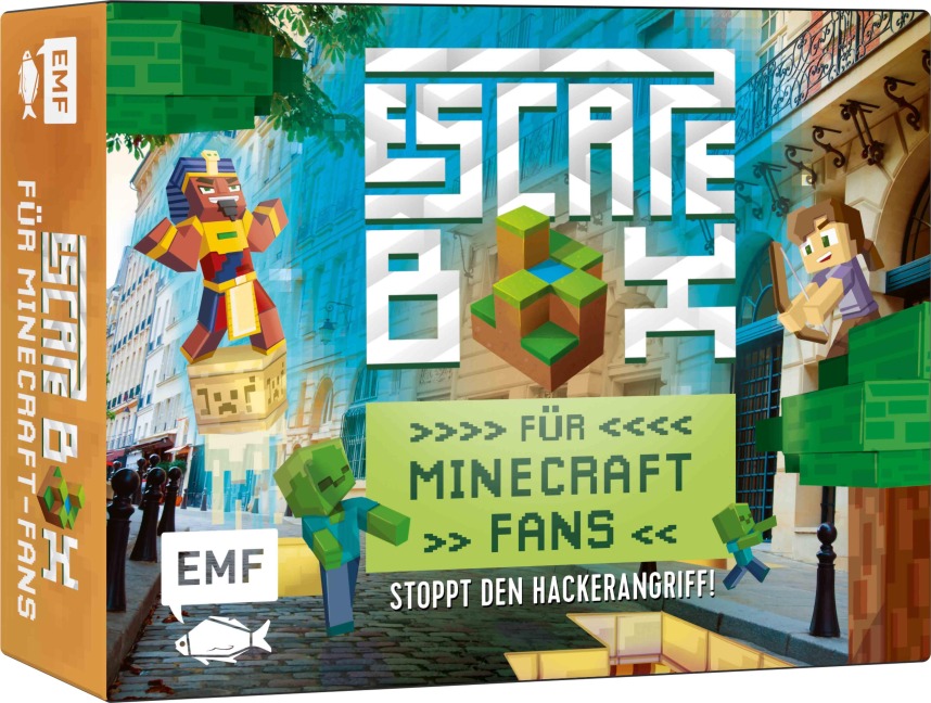 Die Escape-Box für Minecraft-Fans: Stoppt den Hackerangriff! - Stéphane Anquetil