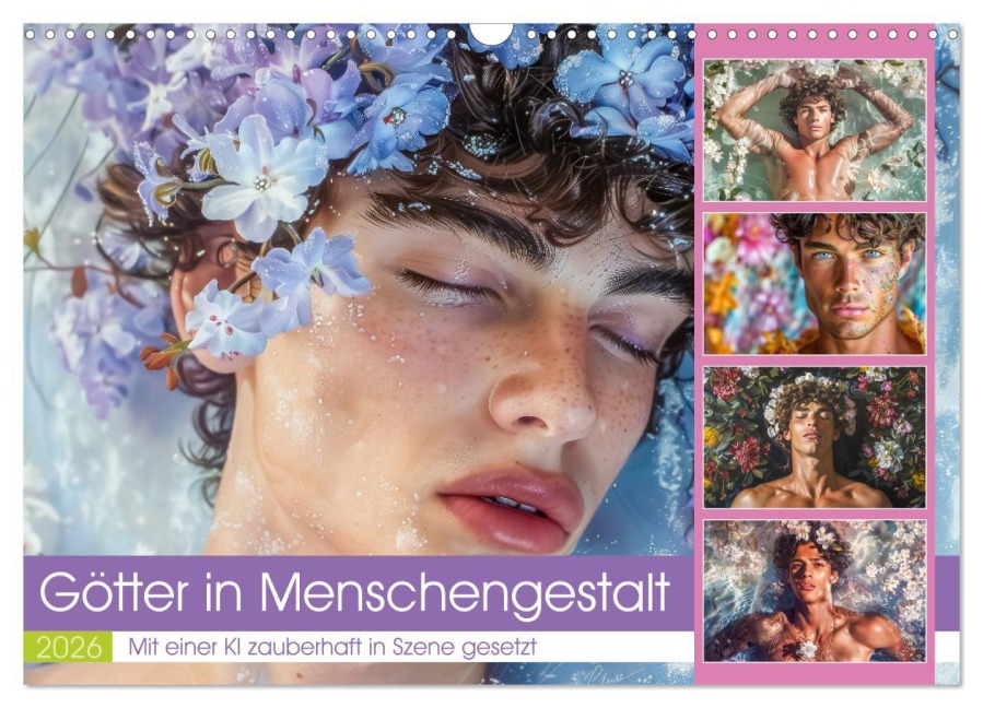 Götter in Menschengestalt (Wandkalender 2026 DIN A3 quer), CALVENDO Monatskalender - Steffen Gierok-Latniak