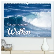 Cover-Bild zum Titel 'Naturschauspiel Wellen (hochwertiger Premium Wandkalender 2026 DIN A2 quer), Kunstdruck in Hochglanz' von 'Roland T. Frank'