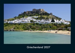 Cover-Bild zum Titel 'Griechenland 2027 Fotokalender DIN A4' von 'Tobias Schmitt, Kevin Heber'