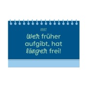 Cover-Bild zum Titel 'Mini-Kalender Colour Up 2027 Wer früher aufgibt, hat länger frei' von ''