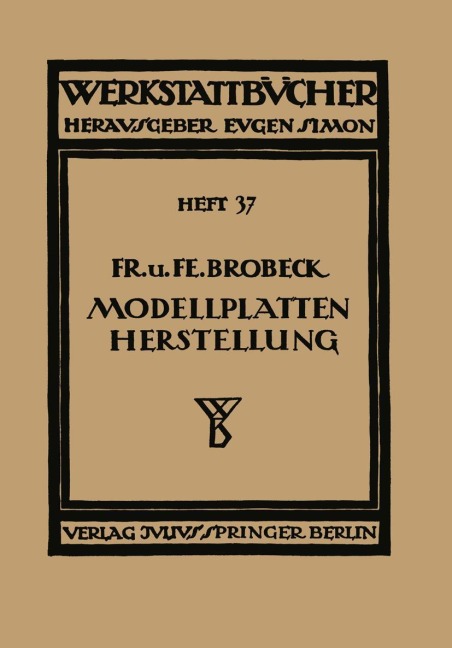 Modell- und Modellplattenherstellung für die Maschinenformerei - Na Brobeck