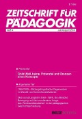Cover-Bild zum Titel 'Zeitschrift für Pädagogik 4/2014' von ''