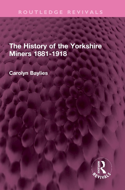 The History of the Yorkshire Miners 1881-1918 - Carolyn Baylies