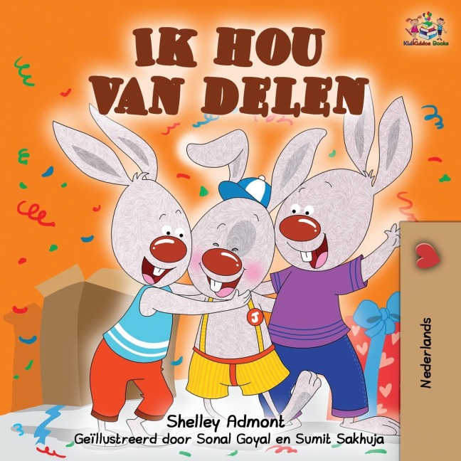 Ik hou van delen - Shelley Admont, Kidkiddos Books