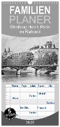 Familienplaner 2025 - Streifzug durch Paris im Retrostil mit 5 Spalten (Wandkalender, 21 x 45 cm) CALVENDO - Ellen Und Udo Klinkel