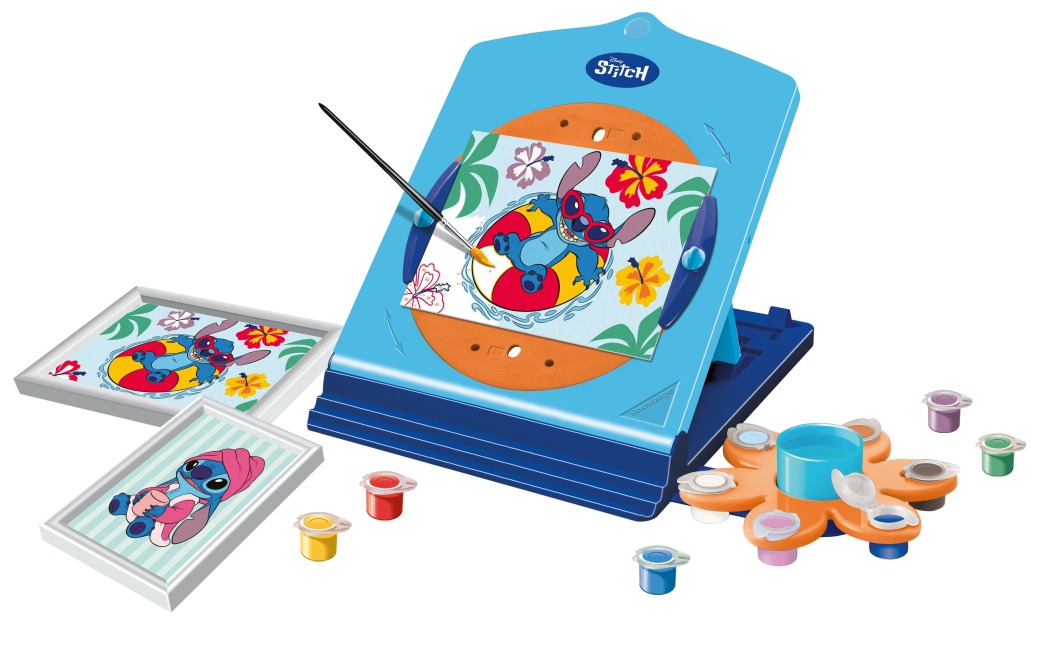 CreArt, Malen nach Zahlen Kinder - Atelier Disney Stitch - 