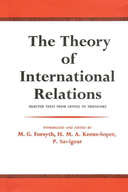 The Theory of International Relations - Friedrich Lutz