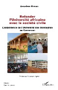 Cover-Bild zum Titel 'Refonder l'Université africaine avec la société civile' von 'Anselme Nzoko'