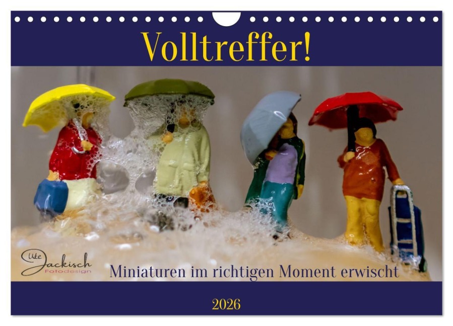 Volltreffer! (Wandkalender 2026 DIN A4 quer), CALVENDO Monatskalender - Ute Jackisch