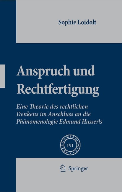 Anspruch und Rechtfertigung - Sophie Loidolt