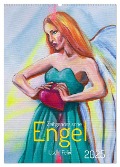 Zeitgenössische Engel (Wandkalender 2025 DIN A2 hoch), CALVENDO Monatskalender - Uschi Felix