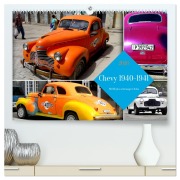 Cover-Bild zum Titel 'Chevy 1940-1941 - Mit 80 plus unterwegs in Kuba (hochwertiger Premium Wandkalender 2026 DIN A2 quer), Kunstdruck in Hochglanz' von 'Henning von Löwis of Menar'