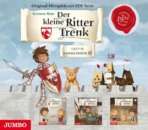 Der kleine Ritter Trenk - Die Sammlerbox 3, CD 7-9 - Kirsten Boie