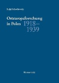 Cover-Bild zum Titel 'Osteuropaforschung in Polen 1918-1939' von 'Ralph Schattkowsky'