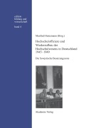Cover-Bild zum Titel 'Hochschuloffiziere und Wiederaufbau des Hochschulwesen in Deutschland 1945-1949' von ''