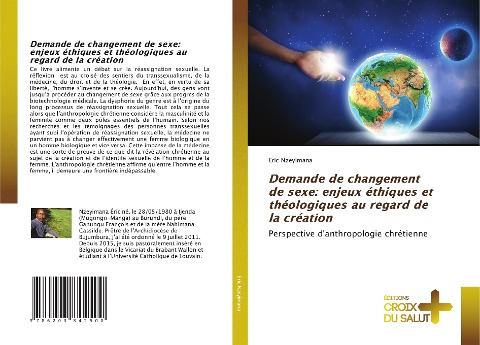 Demande de changement de sexe: enjeux éthiques et théologiques au regard de la création - Eric Nzeyimana
