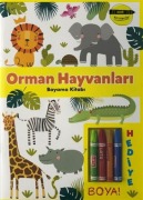 Cover-Bild zum Titel 'Orman Hayvanlari Boyama Kitabi' von 'Kolektif'