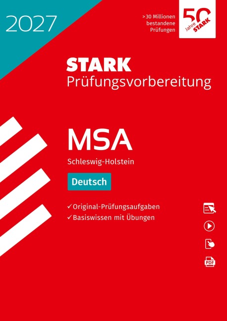 STARK Deutsch - MSA 2027 Schleswig-Holstein - Prüfungsvorbereitung - 