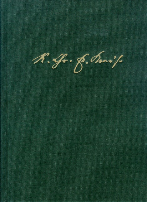 Karl Christian Friedrich Krause: Ausgewählte Schriften / Band VI, 1-2: Vorlesungen über das System der Philosophie. - Karl Christian Friedrich Krause