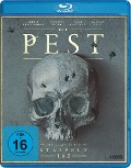 Cover-Bild zum Titel 'Die Pest' von 'Fran Araújo, Rafael Cobos, J. Fernando León R., Fernando León de Aranoa, Alberto Rodríguez'
