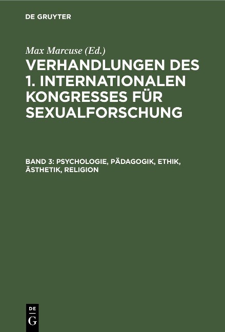 Psychologie, Pädagogik, Ethik, Ästhetik, Religion - 
