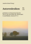 Cover-Bild zum Titel 'Autorenlexikon geistlicher Lyrik deutscher Sprache, Band 2' von ''