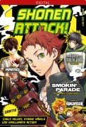 Cover-Bild zum Titel 'Shonen Attack Magazin #2' von 'Jinsei Kataoka, Kazuma Kondou, Ban Zarbo, Kyu Aiya, Yusagi Aneko'
