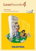 Lesefreunde 4. Schuljahr. Arbeitsheft. Östliche Bundesländer und Berlin Neubearbeitung 2015 - Marion Gutzmann, Irene Hoppe, Alexandra Ritter, Michael Ritter