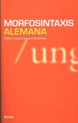 Cover-Bild zum Titel 'Morfosintaxis alemana' von 'Rafael López-Campos Bodineau'