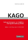Cover-Bild zum Titel 'Handbuch KAGO-Kommentar' von 'Norbert Gescher, Adrian Kalb'