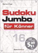 Cover-Bild zum Titel 'Sudokujumbo für Könner 16' von 'Eberhard Krüger'