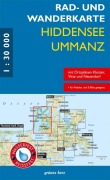 Cover-Bild zum Titel 'Rad- und Wanderkarte Hiddensee, Ummanz 1 :30.000' von ''