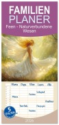 Cover-Bild zum Titel 'Familienplaner 2026 - Feen - Naturverbundene Wesen mit 5 Spalten (Wandkalender, 21 x 45 cm) CALVENDO' von 'Liselotte Brunner-Klaus'