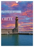 Cover-Bild zum Titel 'A feast for the eyes - Crete (Wall Calendar 2026 DIN A4 portrait), CALVENDO 12 Month Wall Calendar' von 'Claudia Kleemann'