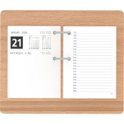 Cover-Bild zum Titel 'Holzuntersatz für Umlege-Kalender - 18,5x15,5 cm - mit Stiftablage - sehr stabil - 331-0000' von ''