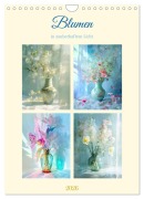 Cover-Bild zum Titel 'Blumen in zauberhaftem Licht (Wandkalender 2026 DIN A4 hoch), CALVENDO Monatskalender' von 'Liselotte Brunner-Klaus'