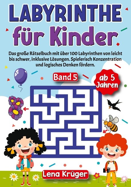 Labyrinthe für Kinder ab 5 Jahren - Band 5 - Lena Krüger